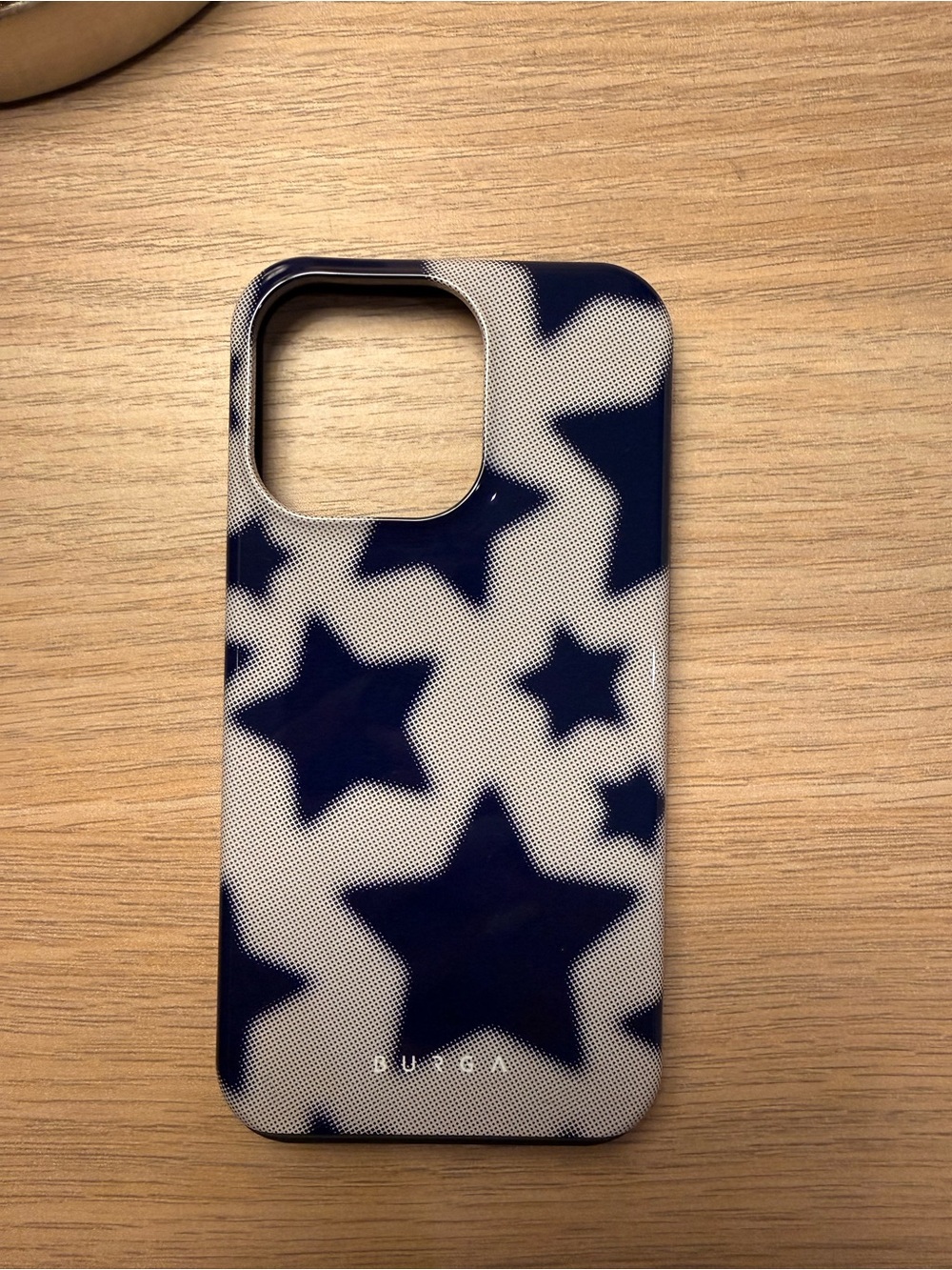 Burga Starstruck Pattern Phone Case - Navy & White